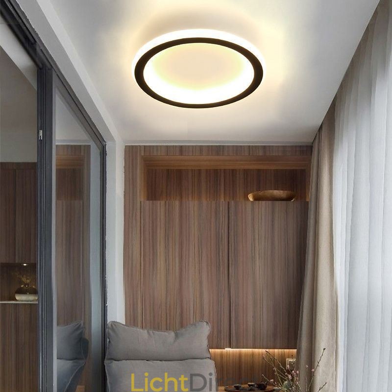 Plafondlamp inbouw ronde plafondlamp trappenhuis