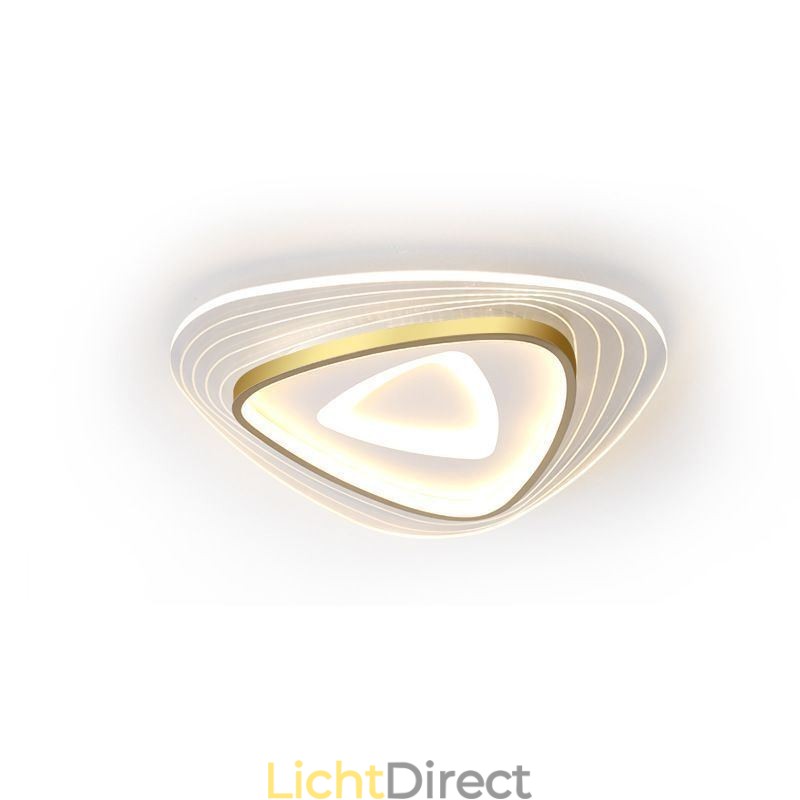 Plafondlamp inbouw driehoek plafondlamp
