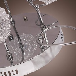 G4 12 lichts ijzeren inbouwlamp met aluminium kappen