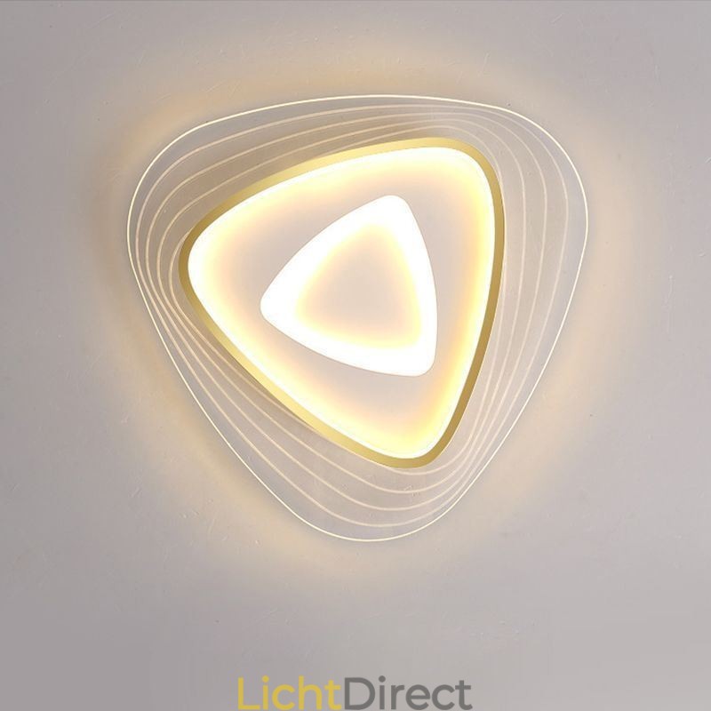 Plafondlamp inbouw driehoek plafondlamp
