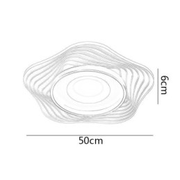 Creatieve plafondlamp moderne inbouwverlichtingsarmaturen met stervorm 36W