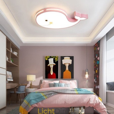 Dolfijnpatroon dimbaar plafondlamp creatief plafondarmatuur kinderen Dolfijnpatroon dimbaar plafondlamp creatief plafondarmatuur kinderen