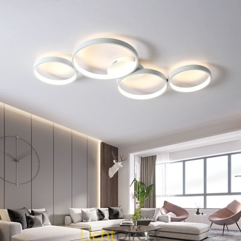 Plafondlamp 7200LM 4 Ringen Verlichtingsarmatuur