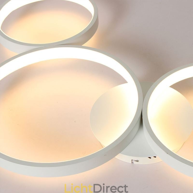 Plafondlamp 7200LM 4 Ringen Verlichtingsarmatuur