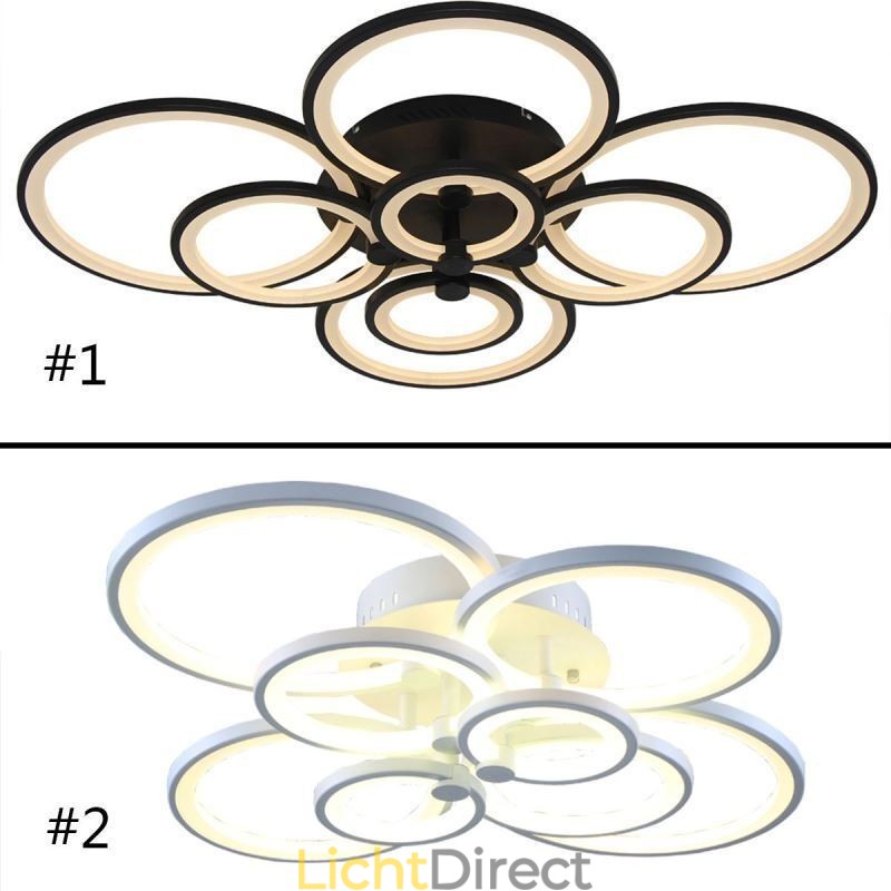 Dimbare plafondlamp moderne ring cirkel plafondlamp