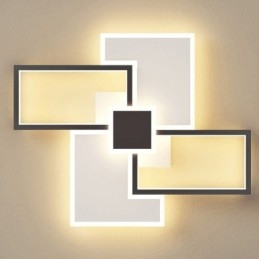 Inbouw vierkante plafondlamp