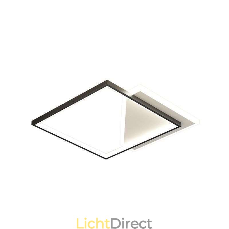 Moderne plafondlamp met inbouwmontage