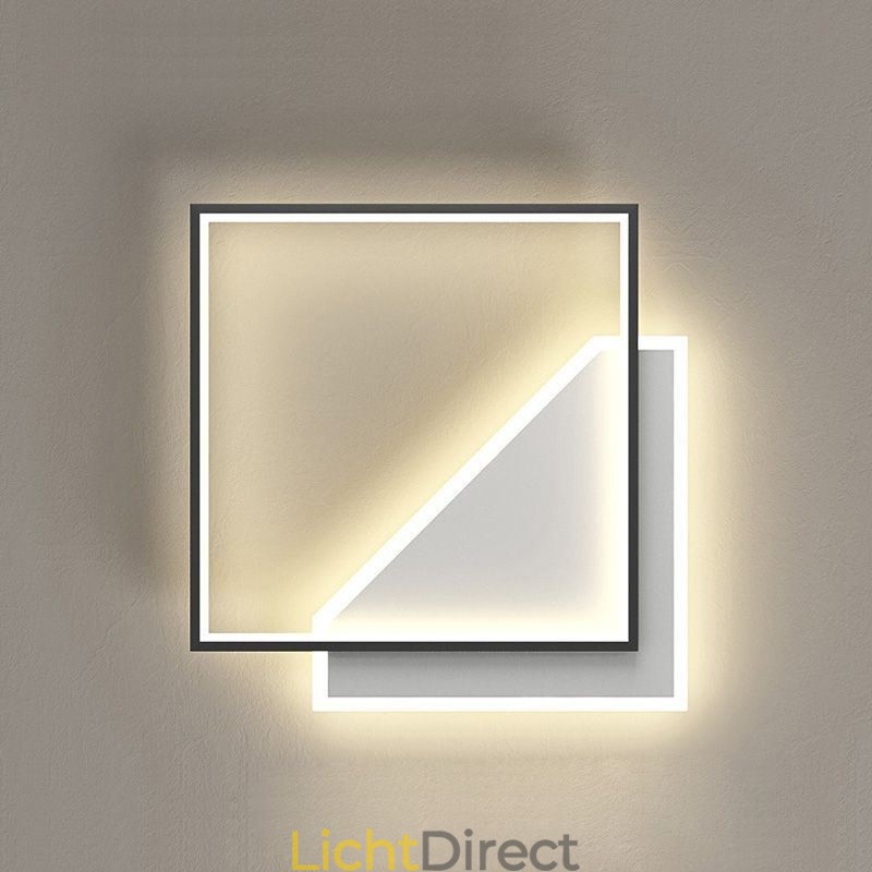 Moderne plafondlamp met inbouwmontage