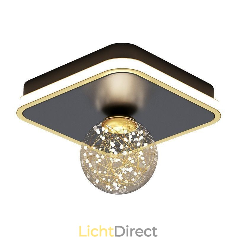Plafondlamp voor inbouw in woondecoratie