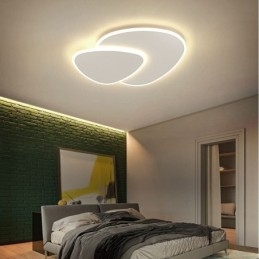 Plafondverlichting met dubbele driehoek