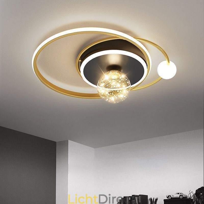 Plafondlamp voor inbouw in woondecoratie