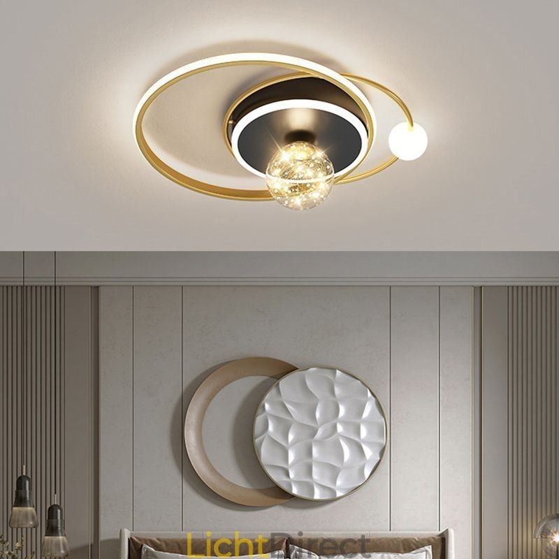 Plafondlamp voor inbouw in woondecoratie