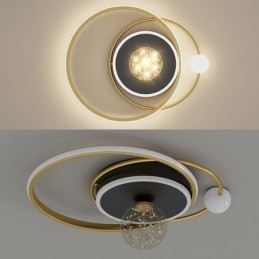 Plafondlamp voor inbouw in woondecoratie