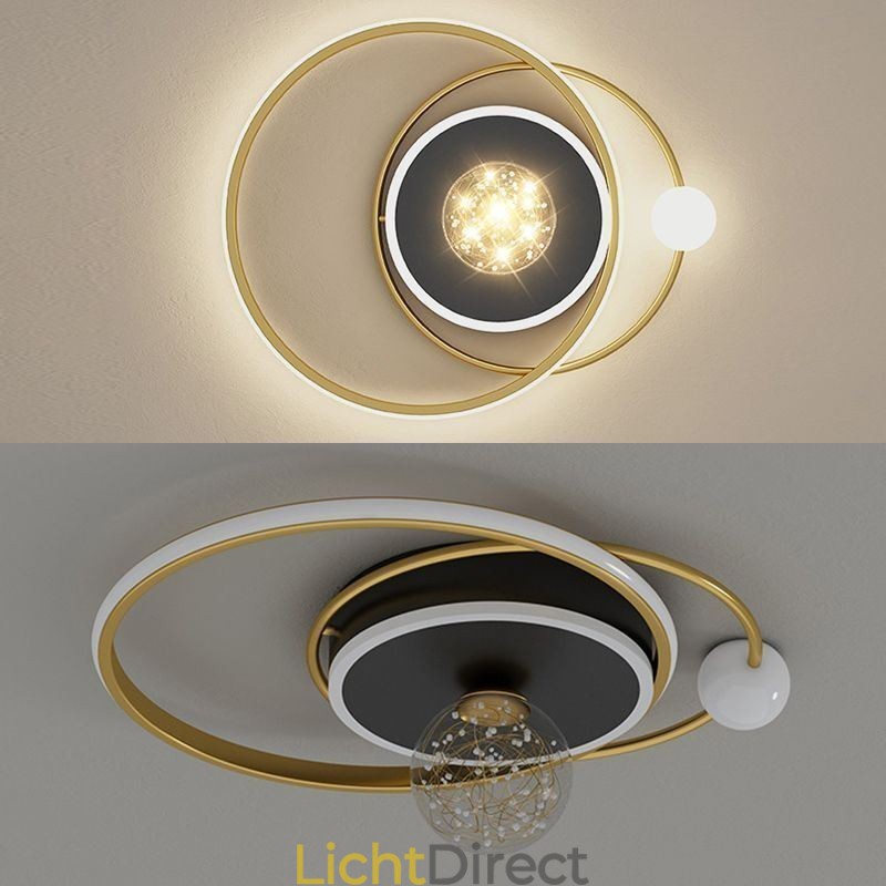 Plafondlamp voor inbouw in woondecoratie