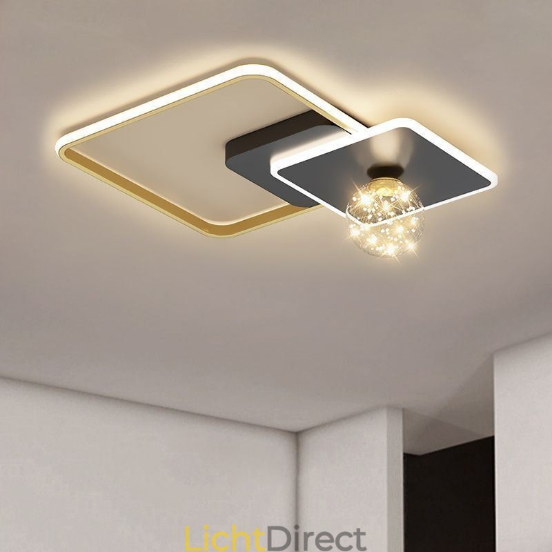 Plafondverlichting voor inbouw in woondecoratie