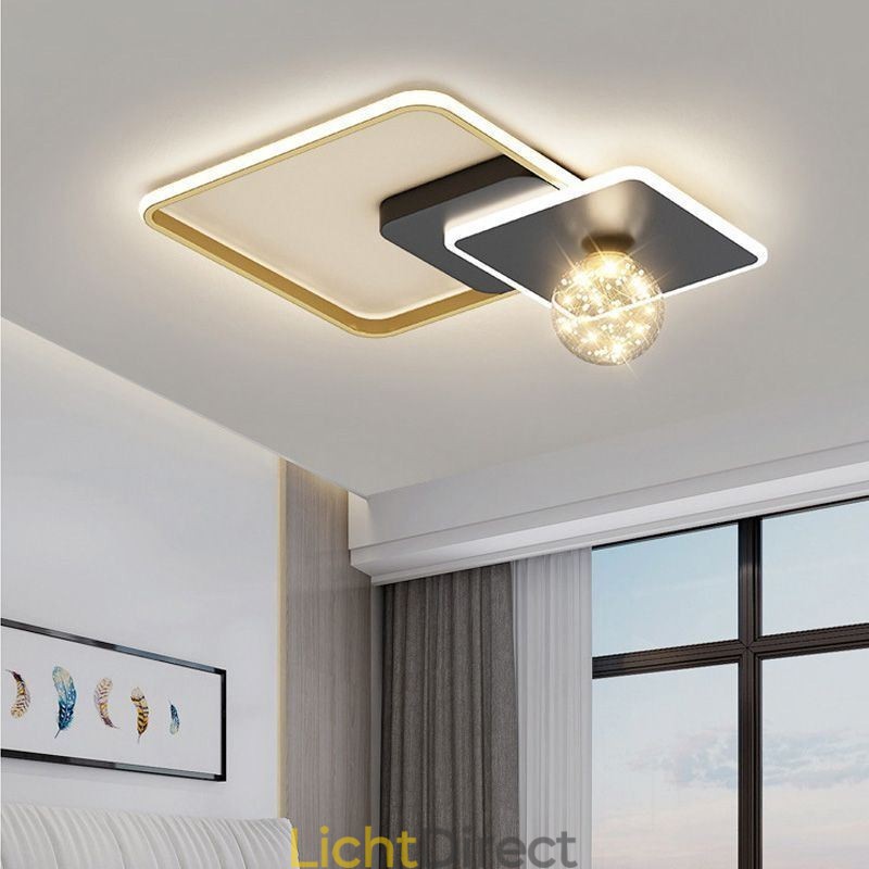 Plafondverlichting voor inbouw in woondecoratie