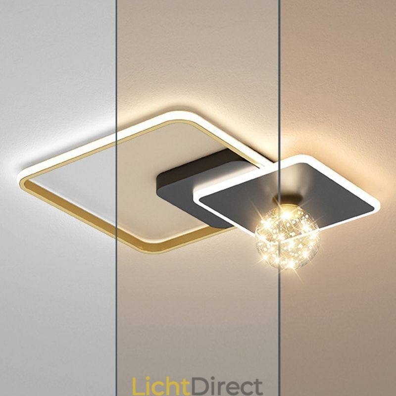 Plafondverlichting voor inbouw in woondecoratie