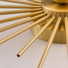 Moderne 1-lichts plafondlamp in de vorm van een bolvormige plafondlamp