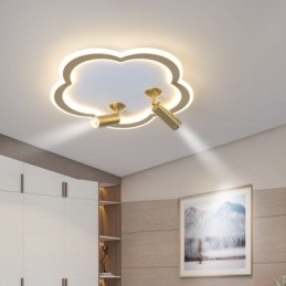 Plafondlamp in de vorm van een bloem van acryl in de vorm van een plafondlamp