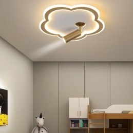 Plafondlamp in de vorm van een bloem van acryl in de vorm van een plafondlamp