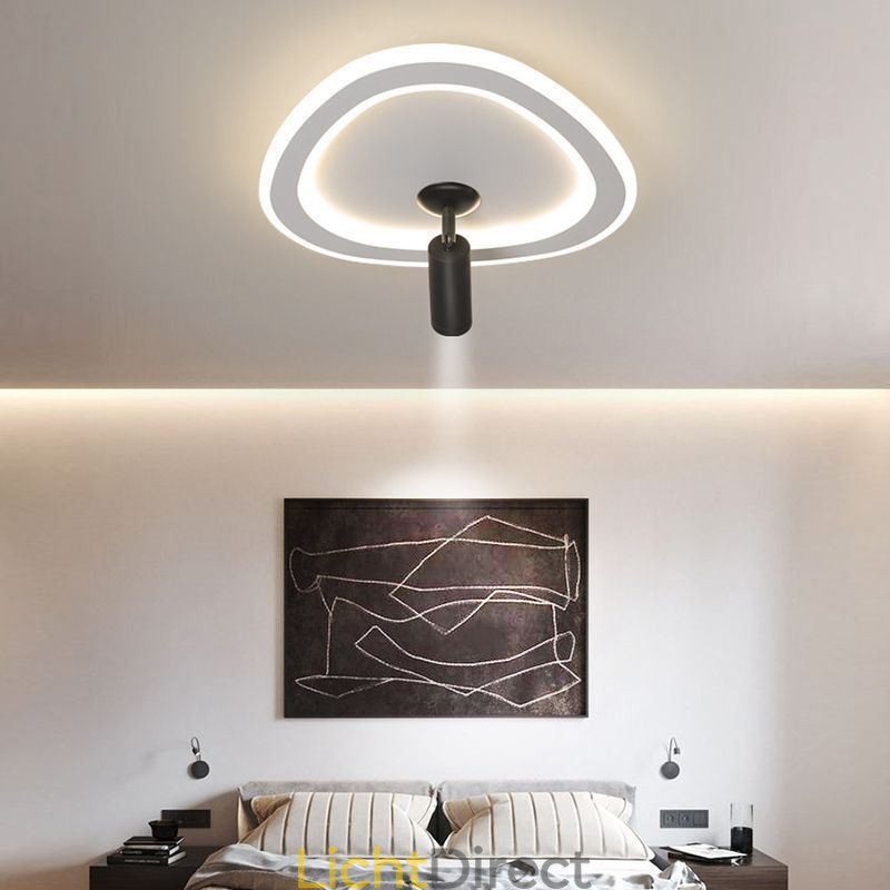 Plafondlamp Acryl Driehoek Inbouwspot