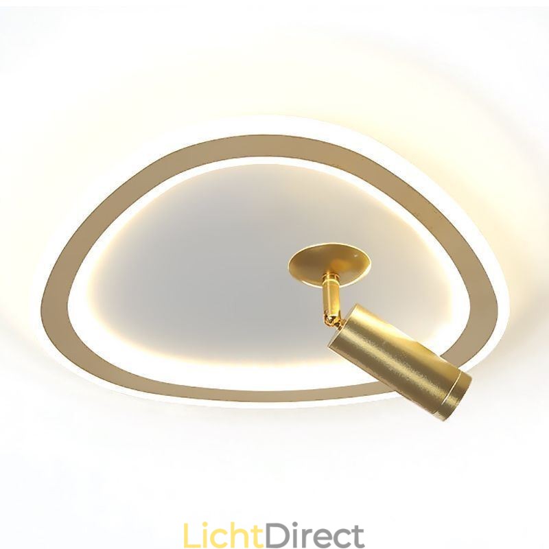 Plafondlamp Acryl Driehoek Inbouwspot