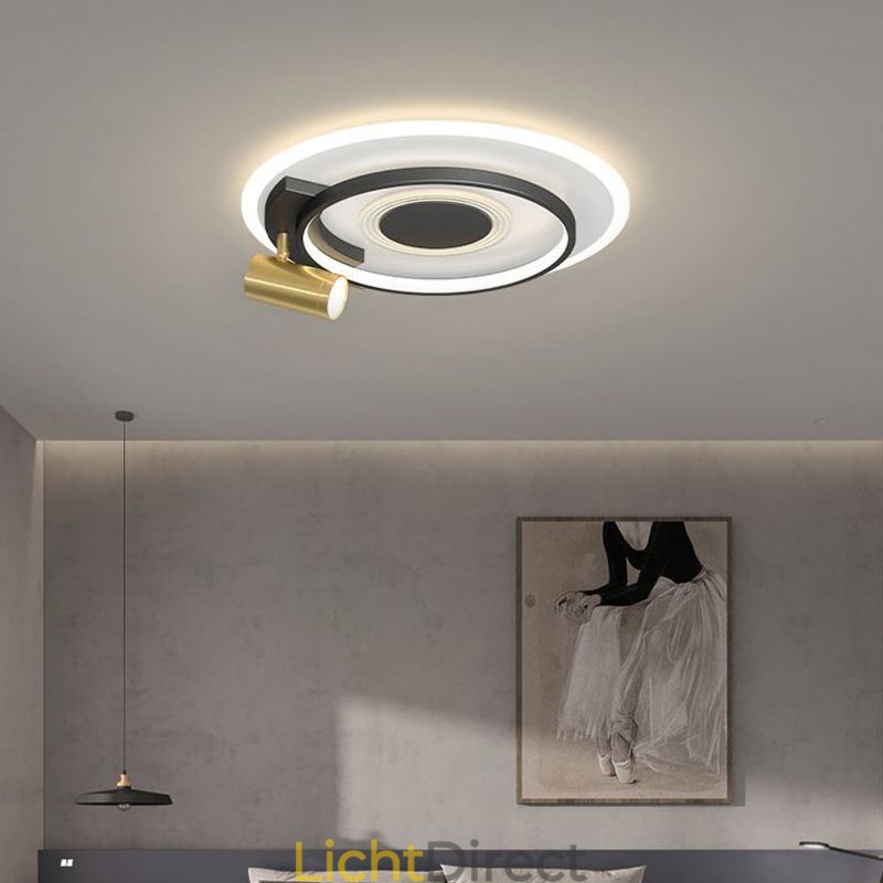 Geometrische plafondlamp van acryl inbouwspot