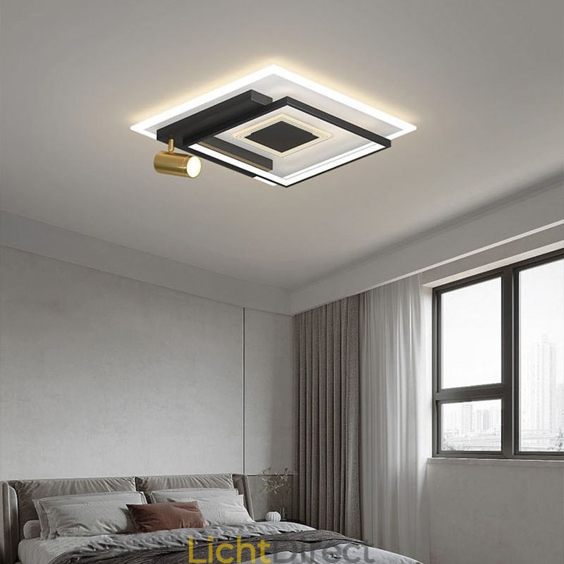Geometrische plafondlamp van acryl inbouwspot