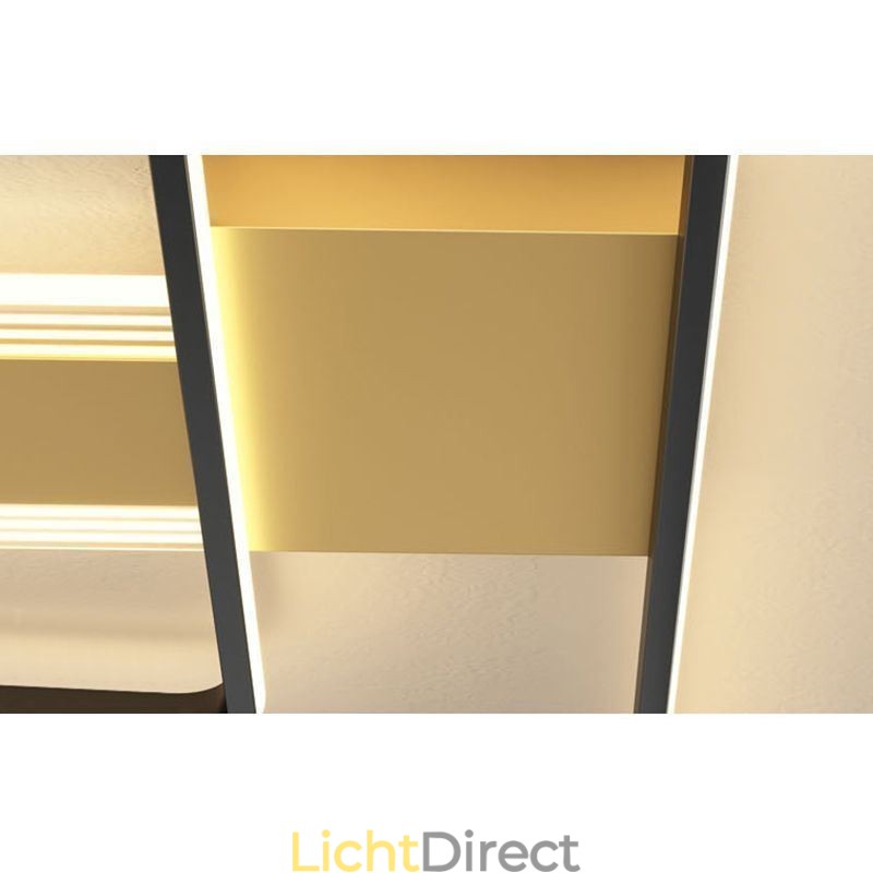 Geometrische plafondlamp van acryl inbouwspot