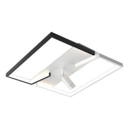 Plafondlamp Zwart & Wit Acryl Verlichting Spotlight