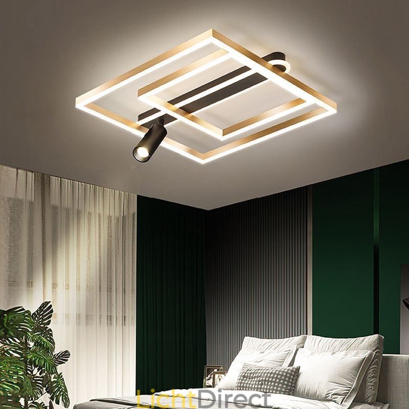 Minimalistische plafondlamp van acryl inbouwspot
