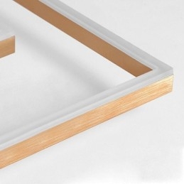 Minimalistische plafondlamp van acryl inbouwspot