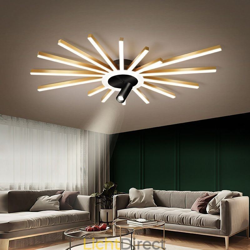 Inbouwspot van onregelmatige lineaire acryllamp