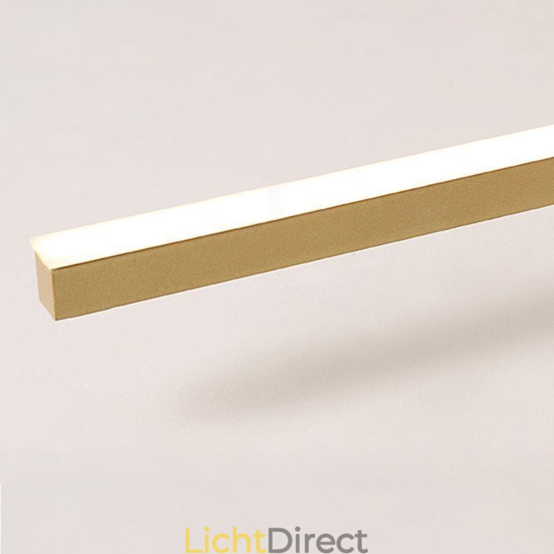 Inbouwspot van onregelmatige lineaire acryllamp