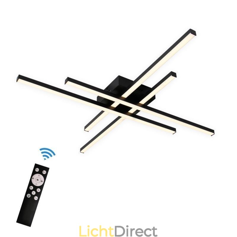 Lineaire plafondlamp met vlakke montage Eenvoudige acrylverlichting