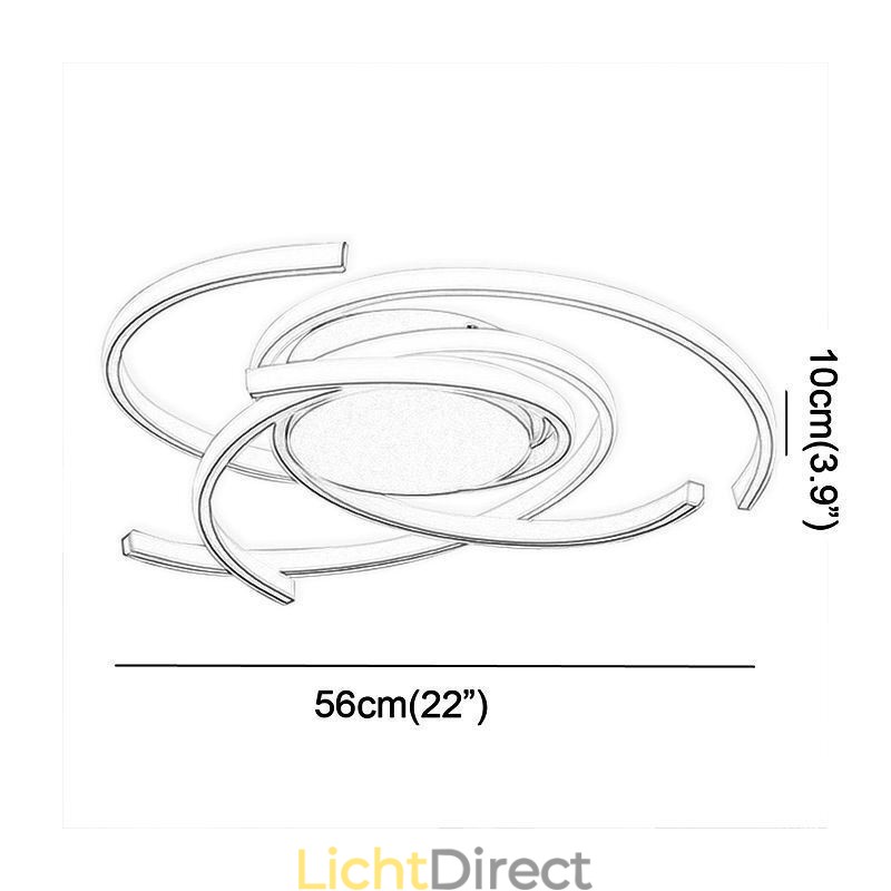 Moderne eenvoudige plafondlamp