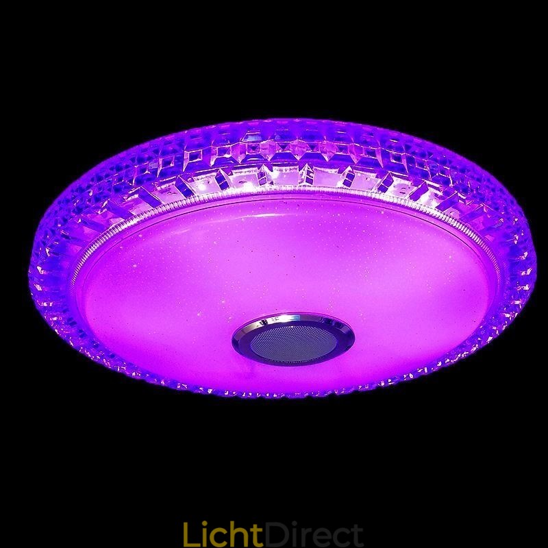 Plafondlamp met afstandsbediening via APP, Bluetooth-muziekluidsprekerlamp