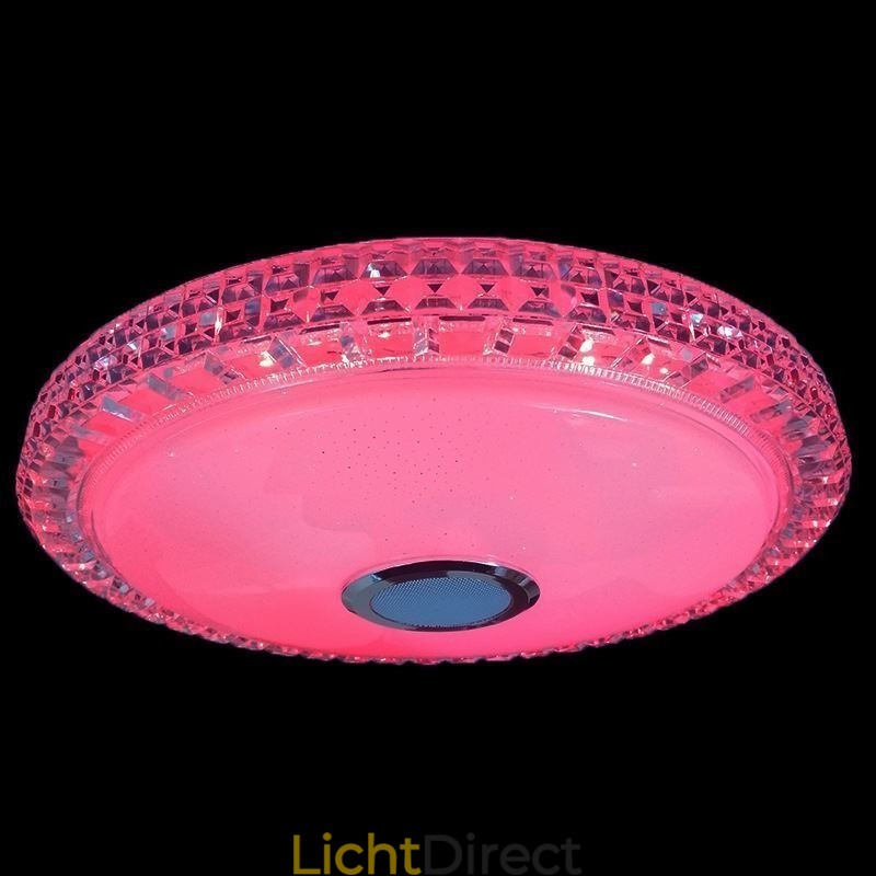 Plafondlamp met afstandsbediening via APP, Bluetooth-muziekluidsprekerlamp