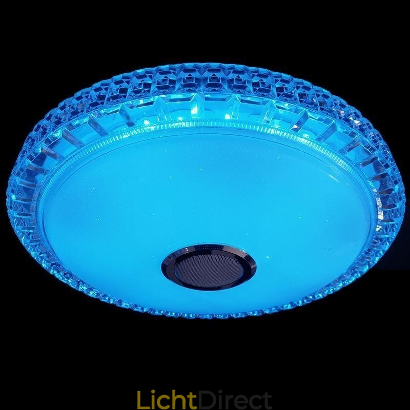 Plafondlamp met afstandsbediening via APP, Bluetooth-muziekluidsprekerlamp
