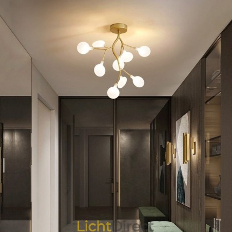 Nordic Branches plafondlamp met inbouwmontage