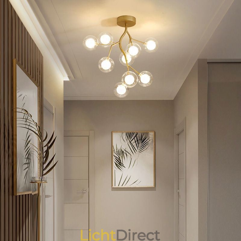 Nordic Branches plafondlamp met inbouwmontage