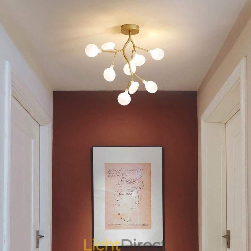 Nordic Branches plafondlamp met inbouwmontage