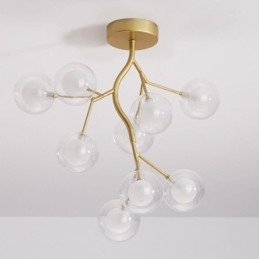 Nordic Branches plafondlamp met inbouwmontage