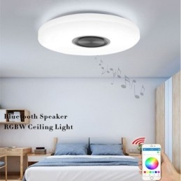 Inbouw decoratieve lamp met afstandsbediening via APP, Bluetooth-muziekluidsprekerlamp