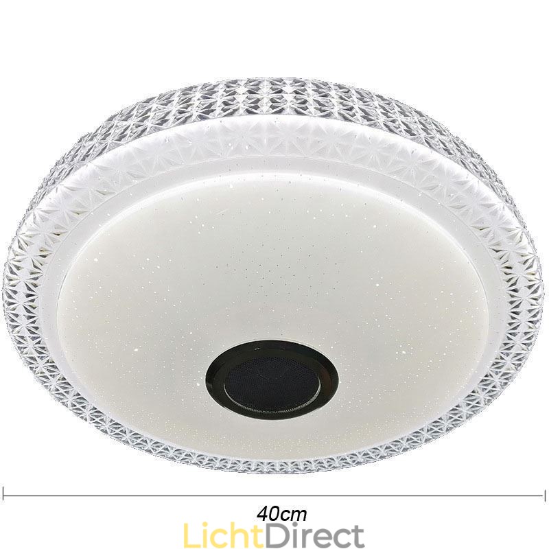 Plafondlamp Decoratieve lamp Afstandsbediening APP-bediening Bluetooth Muziek Luidspreker Inbouw