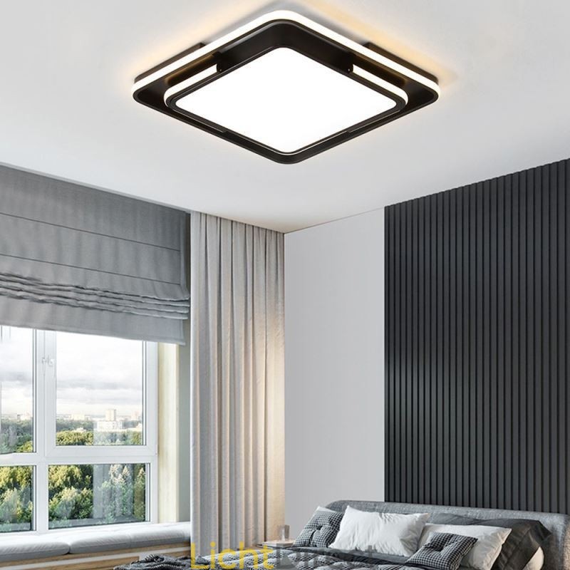 Moderne eenvoudige plafondlamp met vierkante acryllamp