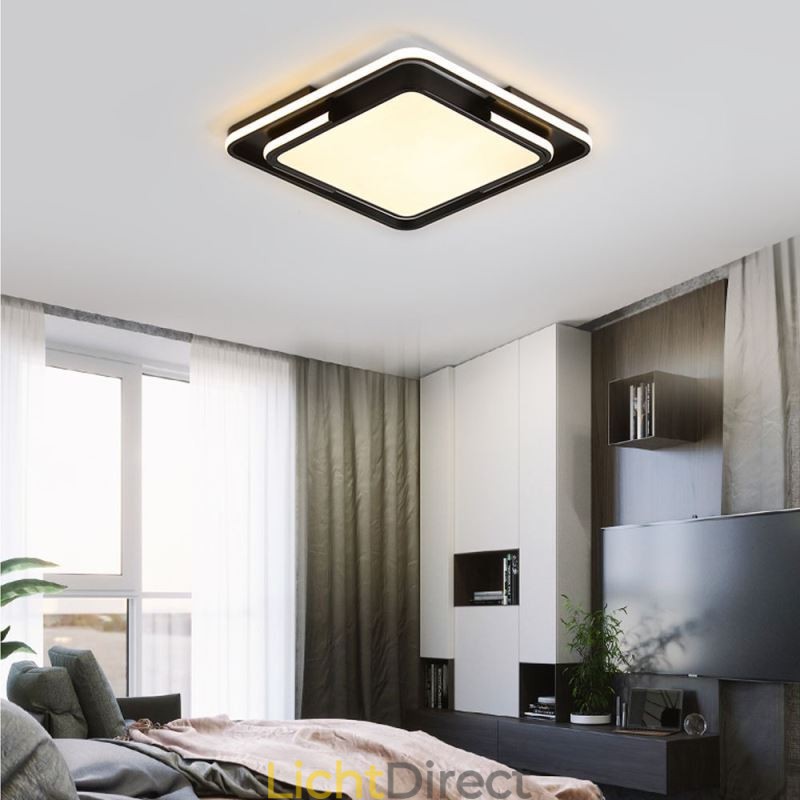 Moderne eenvoudige plafondlamp met vierkante acryllamp