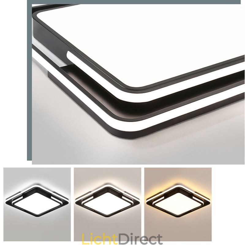 Moderne eenvoudige plafondlamp met vierkante acryllamp
