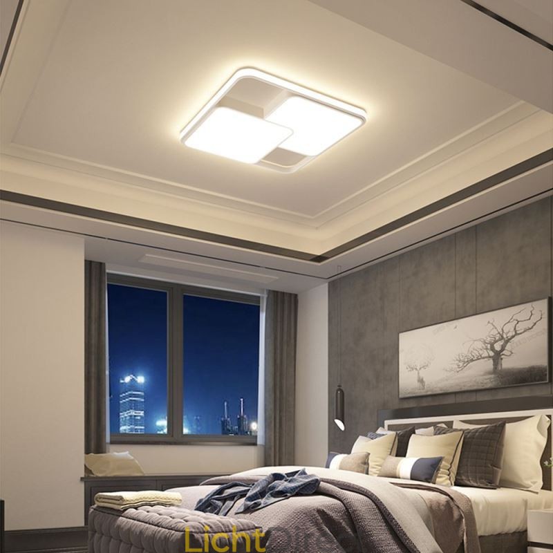 Moderne geometrische plafondlamp met acryl decoratielamp