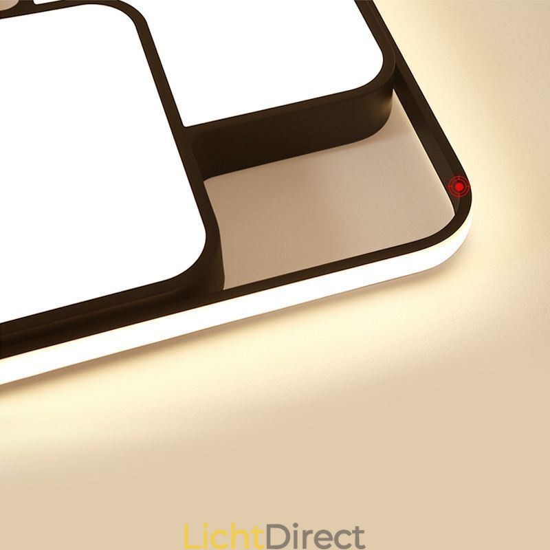 Moderne geometrische plafondlamp met acryl decoratielamp